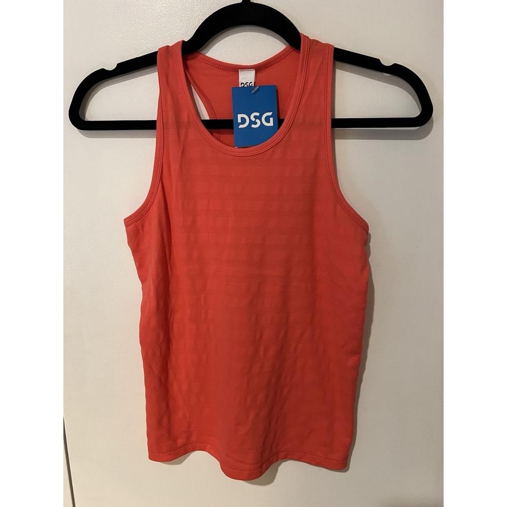 DSG‎ Girls Movement Seamless Mesh Tank Top Cabana Coral Size Medium Youth